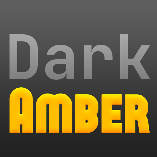 Dark Amber VSCode Theme